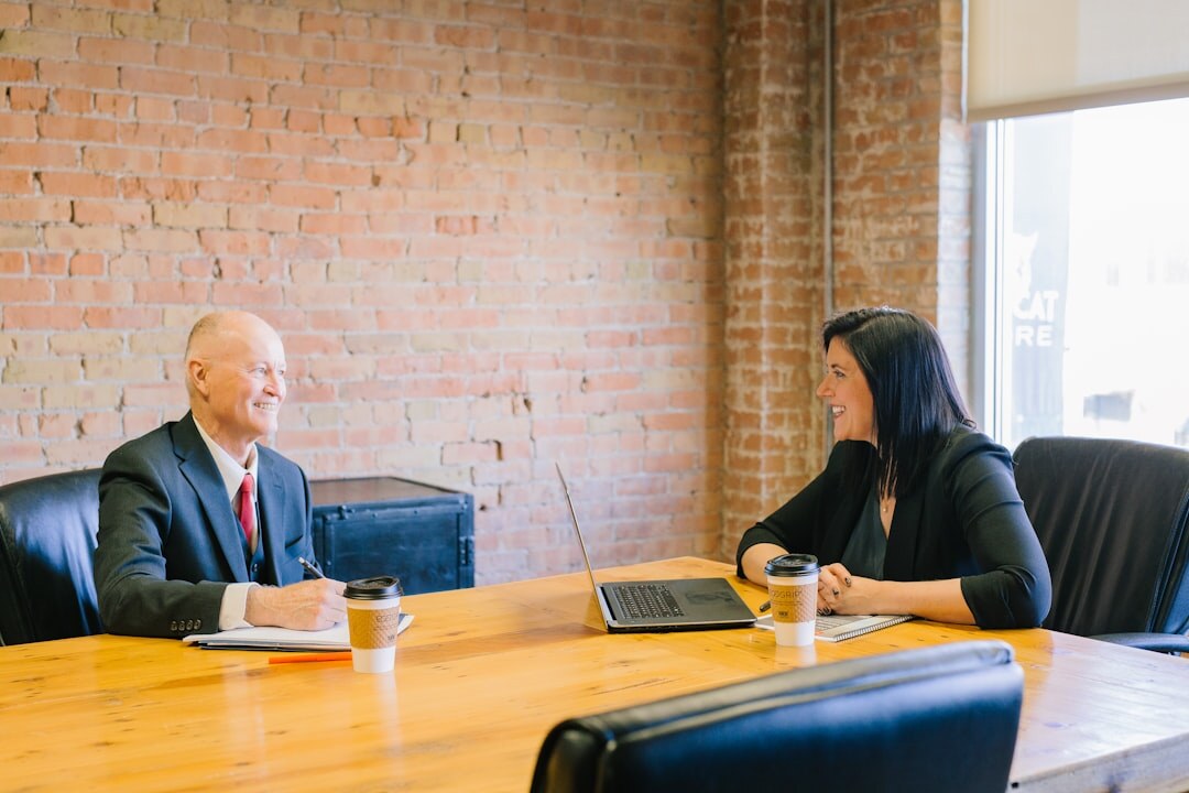 confident posture in meeting