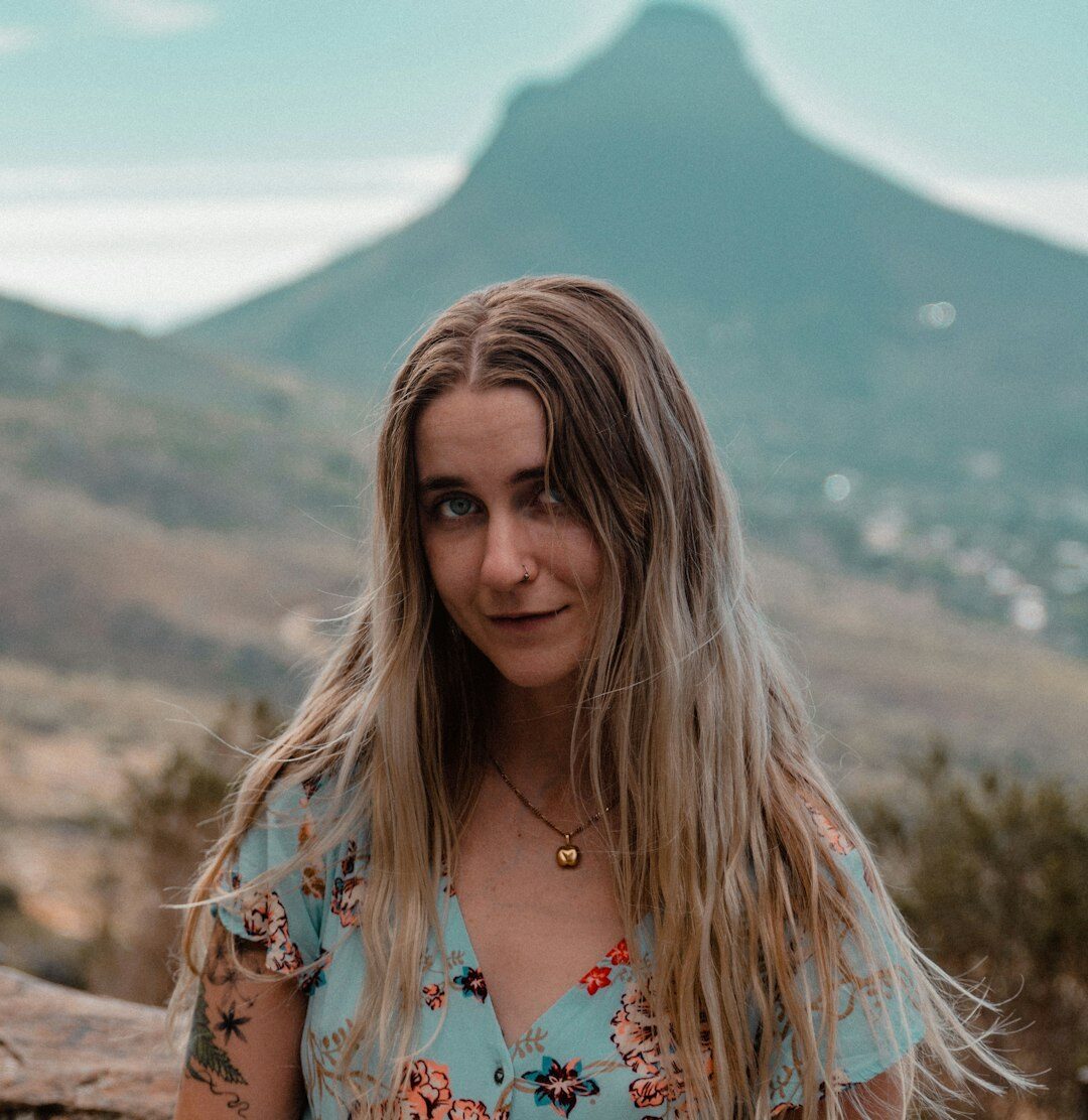 Portrait of a Brazilian woman editor smiling